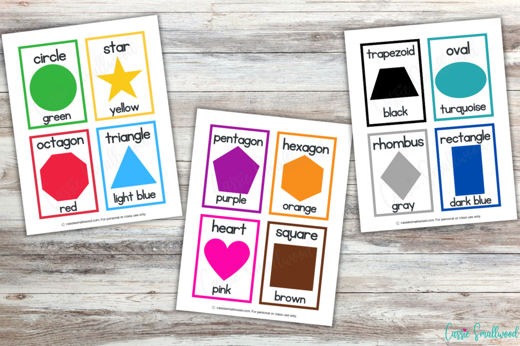 free-printable-basic-shapes-flashcards-for-kids-cassie-smallwood for Free Printable Printable Shapes Flash Cards FREE Printable Basic Shapes Flashcards For Kids - Cassie Smallwood for Free Printable Printable Shapes Flash Cards