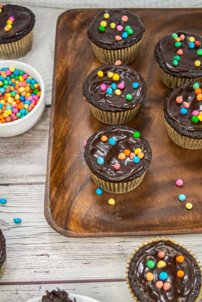 easy cosmic brownie cupcakes recipe