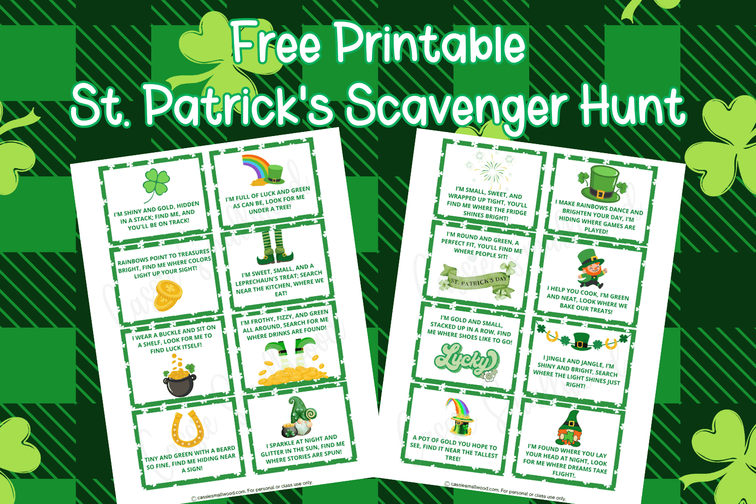 st patricks day internet scavenger hunt answers