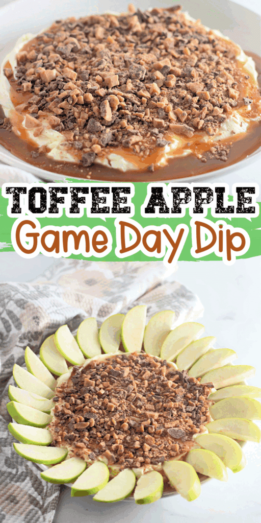 toffee caramel apple dip tailgate finger food