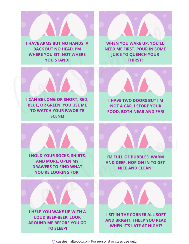 the-cutest-easter-egg-hunt-clues-free-printable-cassie-smallwood for Free Printable Easter Egg Hunt Template THE CUTEST Easter Egg Hunt Clues (FREE Printable) - Cassie Smallwood for Free Printable Easter Egg Hunt Template