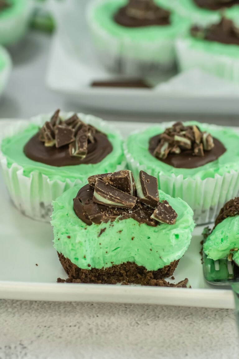 Andes Mint And Chocolate No Bake Cheesecake Cups