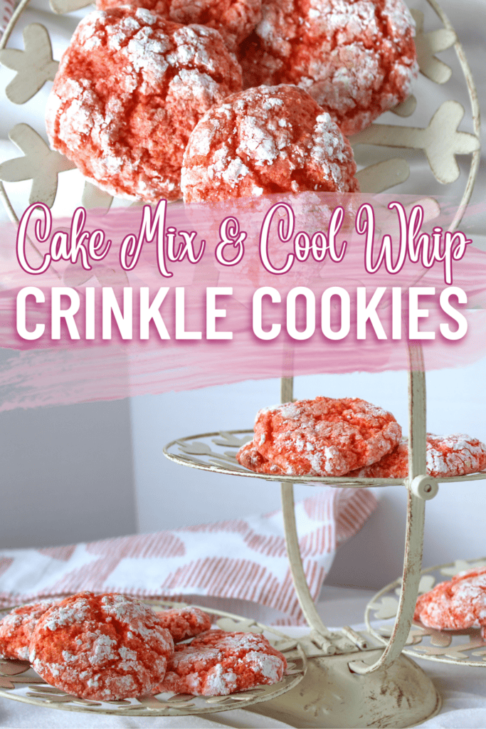 Cake Mix Cookies with Cool Whip