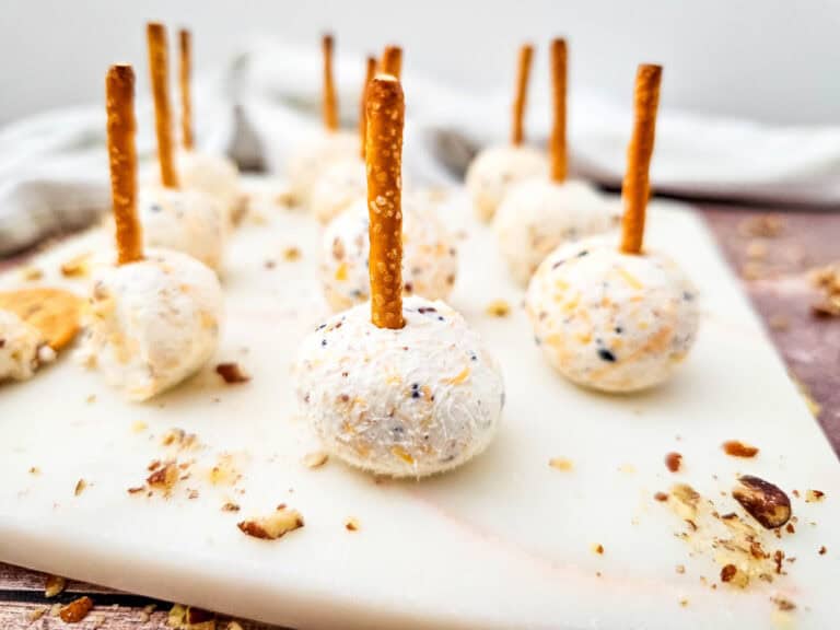 YUMMY Everything Bagel Mini Cream Cheese Balls