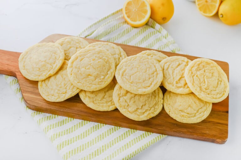THE BEST Lemon Sugar Cookies