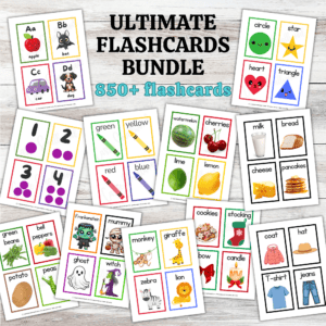 FREE Printable Color Flashcards For Toddlers - Cassie Smallwood