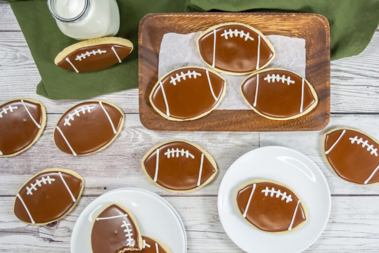 Decorated Football Cookies Recipe