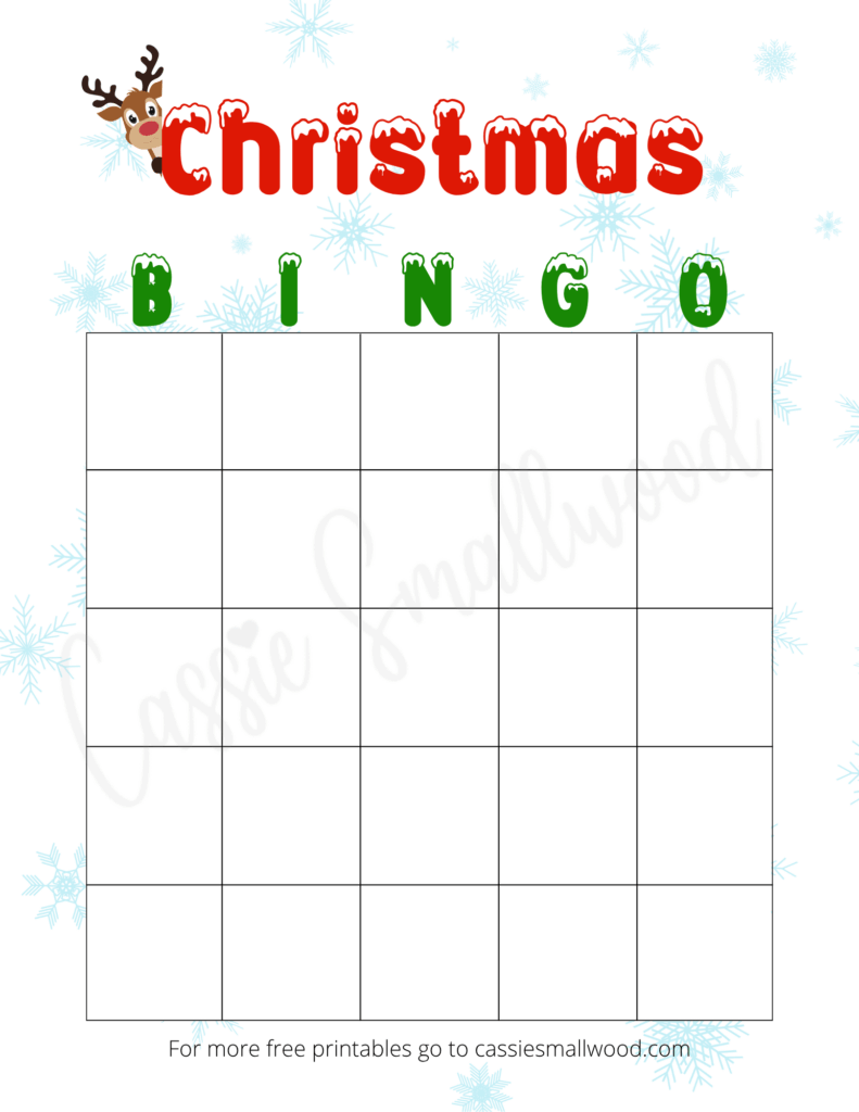 cute-christmas-bingo-free-printables-cassie-smallwood for Free Printable Blank Christmas Bingo Cards CUTE Christmas Bingo (FREE Printables) - Cassie Smallwood for Free Printable Blank Christmas Bingo Cards