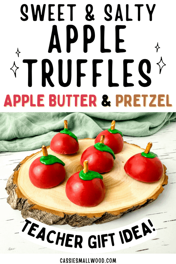 apple chocolate candy teacher gift end of year