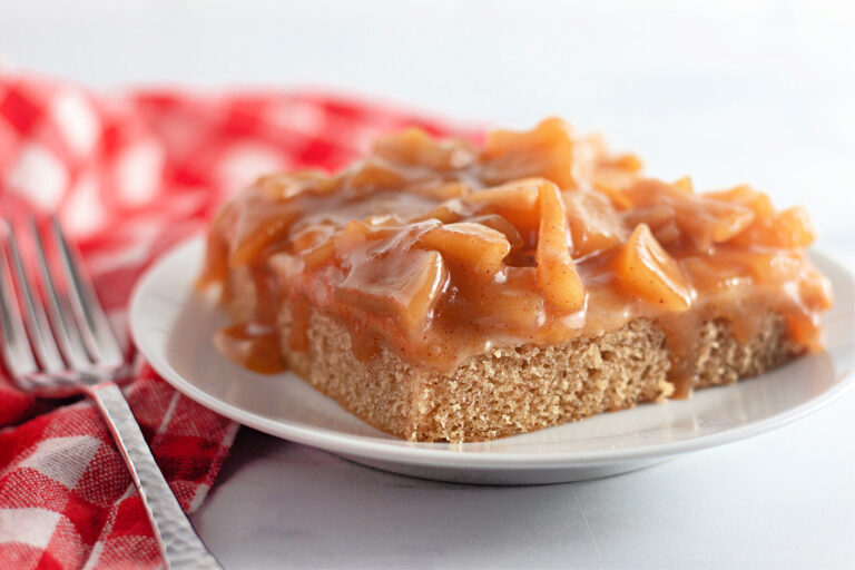 Grandma’s Caramel Apple Cake Recipe