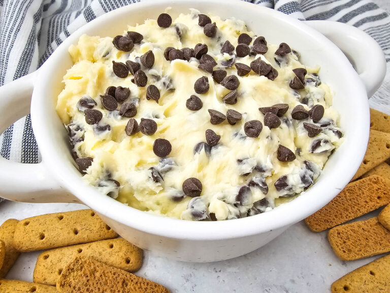 THE BEST Chocolate Chip Cream Cheese Dip For Parties