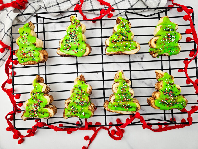 Quick & Easy Christmas Tree Cinnamon Rolls for Christmas Morning Breakfast