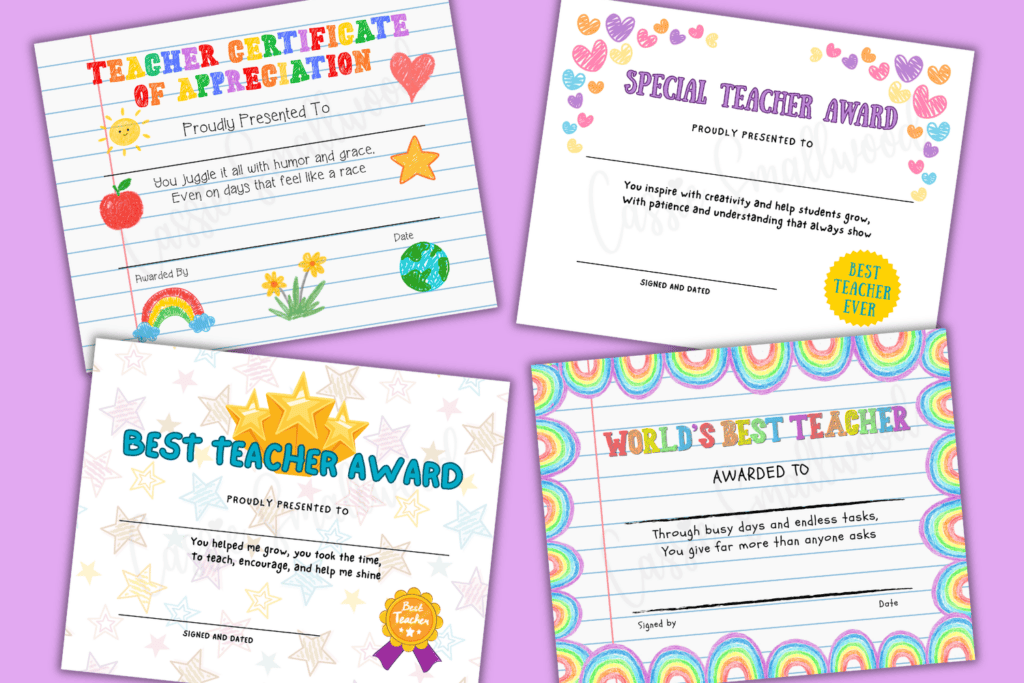 best teacher award certificates free printable pdf, happy teacher appreciation week certificates free download, teachers day certificate templates