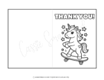 22 Thank You Coloring Cards From Kids - Cassie Smallwood