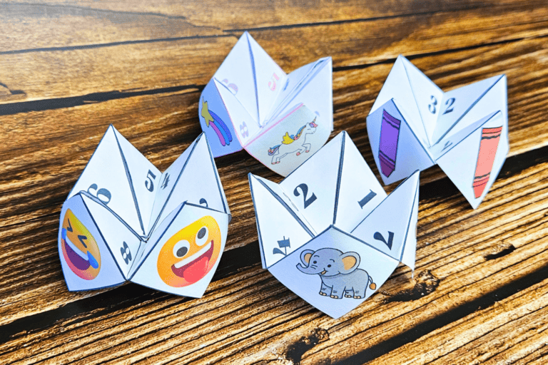 9 CUTE Cootie Catchers (FREE Printable) - Cassie Smallwood