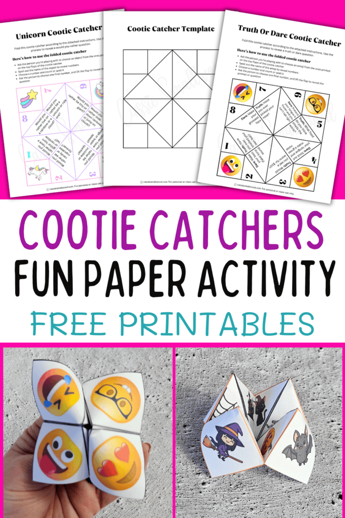 If you're looking for fun paper activities for kids, you'll love these free printable cootie catchers.Cootie Catcher TemplateOrigami KidsHow To Fold A Cootie CatcherPaper ActivitiesHow To Make A Cootie CatcherHow To Make A Fortune Teller PaperPaper Fortune Teller IdeasCootie Catcher IdeasFun Paper GamesDiy Paper GameFun Classroom Games For KidsKids Craft ActivityPrintable Cootie Catcher TemplateCootie Catcher Template Free PrintableCootie Catcher Step By StepEditable Cootie Catcher TemplateConstruction Paper CraftsPaper Activities For KidsPrintable Diy CraftsPaper Games For KidsToddler Paper CraftsPaper PlayPrintable Crafts For KidsPaper Projects For KidsHalloween cootie catcherblank cootie catcher templateunicorn cootie catchertruth or dare cootie catcher
