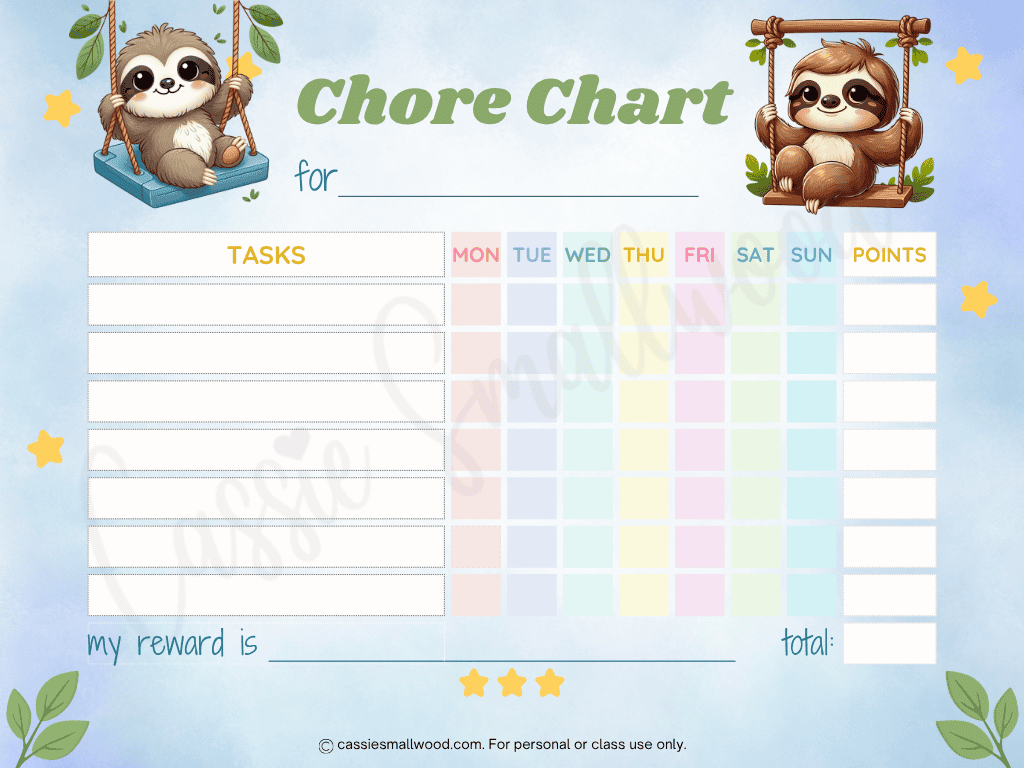 free printable chore chart for kids pdf, blank chore chart for 5 year old, 6 year old daily chore chart, kindergarten weekly chore chart with rewards