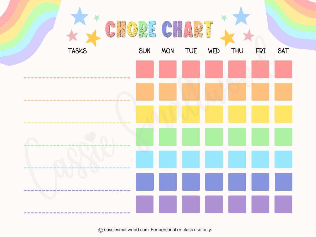 free printable household chore chart for kids pdf, cute chore chart for kids, daily chore chart for kids, weekly chore chart for kids, simple chore chart for kids